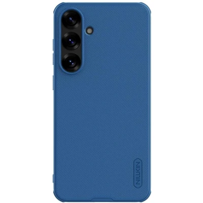 Afbeelding van Nillkin Super Frosted Shield Hoesje Geschikt voor Samsung Galaxy S25 Back Cover Blauw
