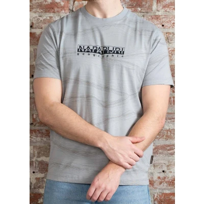 Afbeelding van Napapijri Cellini Tshirt print multicoloured, Heren, Maat: Small, Multi coloured