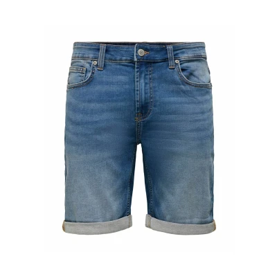 Afbeelding van ONLY &amp; SONS jeans Short Ana Blauwe S