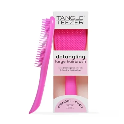 Afbeelding van Tangle Teezer Grande brosse à cheveux démêlante ultime, pour humides et secs, épais, bouclés, longs, dents deux niveaux réduire la casse éliminer les
