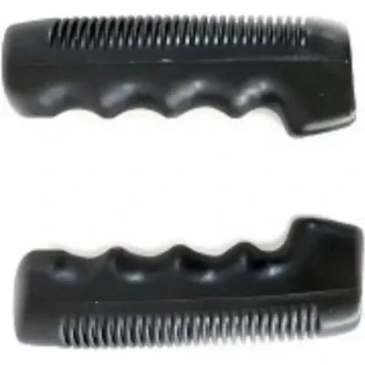 Afbeelding van FALKX handvatten zwart per set. Lengte: 105/105mm, PVC (Werkplaatsverpakking)