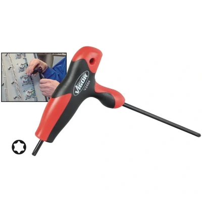Afbeelding van VIGOR V2484 Schroevendraaier T27 217, 132, 217 Binnen Torx Zachtschuiminleg