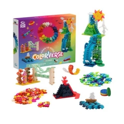 Image de Jeu de construction Plus Kit découverte Couleurs 1000 pièces
