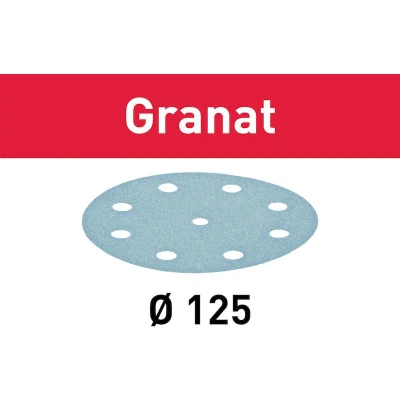 Afbeelding van Festool schuurschijf Granat dia 125mm/9 K180 (100st)