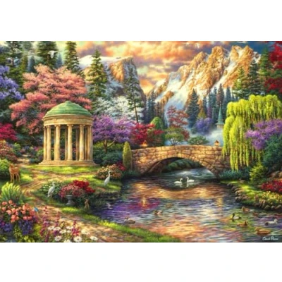 Afbeelding van Grafika Chuck Pinson Peace of the Garden 500 Teile.