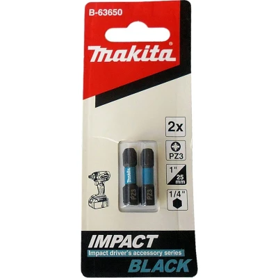 Afbeelding van Makita Slagschroefbit Blk Pz3x25mm B 63650