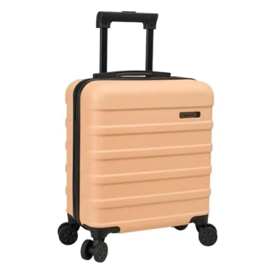 Afbeelding van CabinMax Koffer Handbagage 30L Harde Reiskoffer met Wielen 45x36x20cm Peach