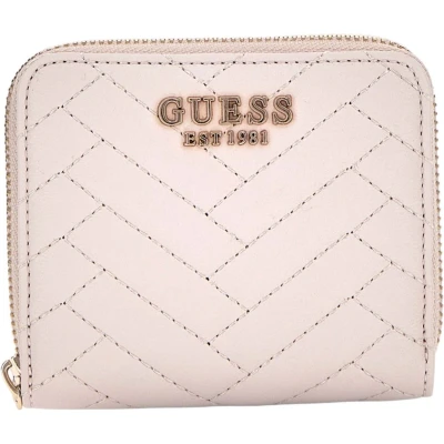 Afbeelding van Guess Anning Small ZIP Around Portemonnee, Dames, Maat: One Size, Rose