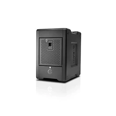 Afbeelding van SanDisk Professional G Raid Shuttle 4 24 TB Externe harde schijf (3,5 inch) USB 3.2 Gen 2 (USB 3.1), Thunderbolt 3 Zwart SDPH34H 024T MBAAB