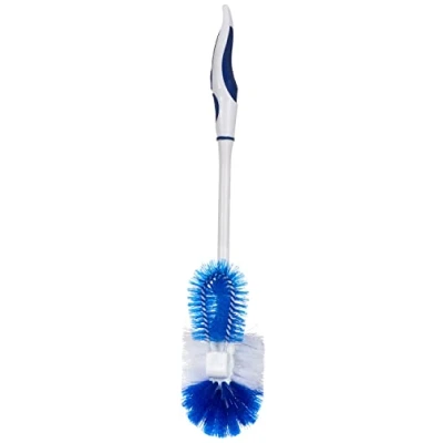 Afbeelding van Fackelmann Sweany 63885 Toiletborstel, kunststof, wit/blauw, 40 x 8,5 7,5 cm