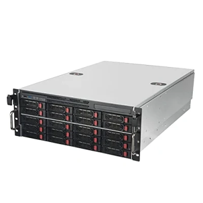 Afbeelding van SilverStone Technology RM43 320 RS, 4U 20 bay 2.5&quot;/3.5&quot; HDD/SSD Rack Mount Opslagserver Mini SAS HD Behuizing SFF 8643 12Gb/s Interface SST RS