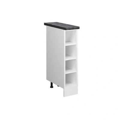 Afbeelding van Vicco Keukenrek R Line, Wit/Wit, 20 cm , WB Antraciet