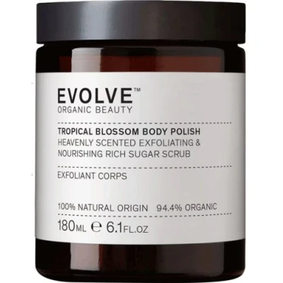Afbeelding van Evolve Organic Beauty Tropical Blossom BODY Polish Lichaamsscrub, Maat: 180 ml, /