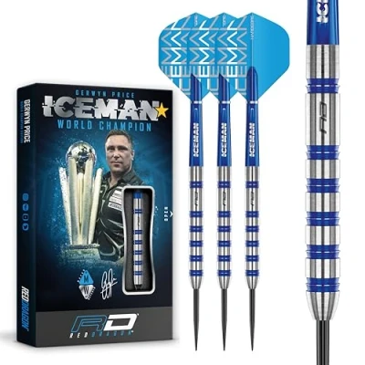 Afbeelding van RED DRAGON Gerwyn Price Challenger: Steeltip Tungsten Dartpijlen Professioneel 25 gram