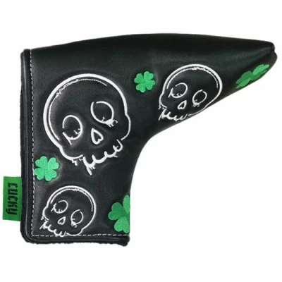 Afbeelding van Legend Putter Headcover Lucky Zwart Groen