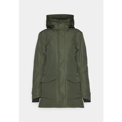 Afbeelding van Didriksons Parka, Dames, Maat: 46, Deep green