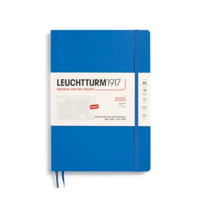 Afbeelding van Leuchtturm Maandagenda+ notitie 2025 sky 18x25.5cm