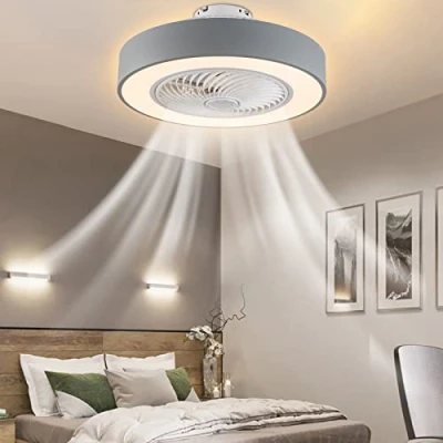 Afbeelding van Plafondventilator M / LED verlichting met afstandsbediening, lamp voor woonkamer, modern, dimbaar, stil, dagelijks gebruik
