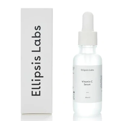 Afbeelding van Ellipsis Labs Vitamine C serum veganistisch antioxidantserum met ascorbinezuur voor ongelijke teint, rimpels, collageenboost, snelle absorptie, 30 ml