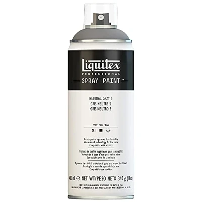 Afbeelding van Liquitex Professional acrylverf, spray, 400 ml, neutraal grijs 5