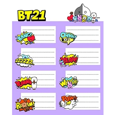 Image de Etiquettes adhésives BTS