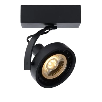 Afbeelding van Lucide DORIAN Plafondspot Ø 11,7 cm LED Dim to warm GU10 (ES111) 1x12W 2200K/3000K Zwart