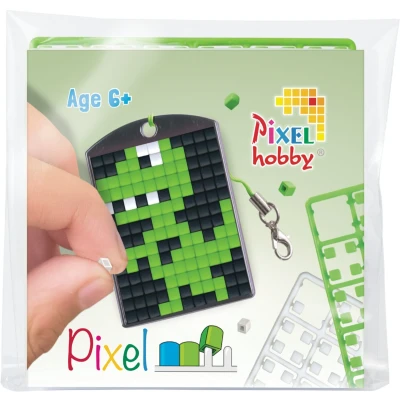 Afbeelding van Pixelhobby medaillon startset dino 23029