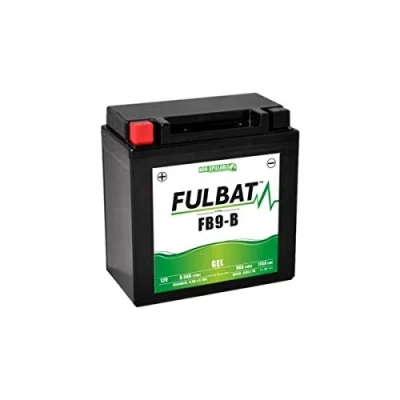 Afbeelding van Fulbat Accu YB9 B Gel 12V 9Ah (Onderhoudsvrij)