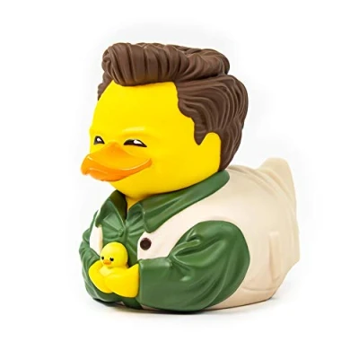 Afbeelding van TUBBZ Chandler Bing eendenfiguur van vinyl rubber in doos editie officieel Friends product films en tv