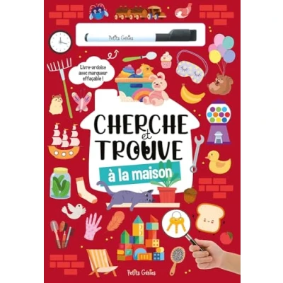 Afbeelding van A LA MAISON CHERCHE ET TROUVE (+ 1 CRAYON)