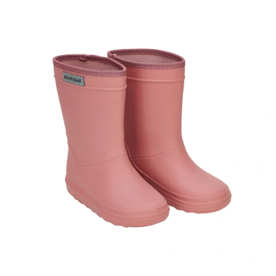 Afbeelding van EN FANT Solid Regenlaarzen voor kinderen, Maat: 33, Old rose Natuurrubber
