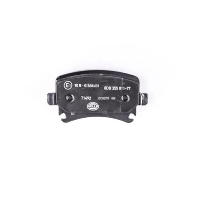 Afbeelding van HELLA 8DB 355 011 771 Remblokkenset Geschikt voor slijtage waarschuwingscontact Met remzadelschroef toebehoren VOLKSWAGEN: Golf 6, 5
