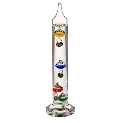 Image de Thermomètre de Galilée pour l&#039;intérieur 18 cm