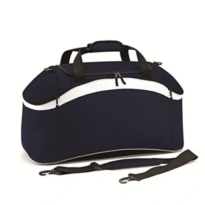 Afbeelding van BagBase Teamwear Holdall BG572 French Navy/French Navy/White