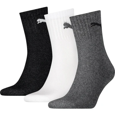 Afbeelding van PUMA cushioned 3P halfhoge sokken logo multi 35 38