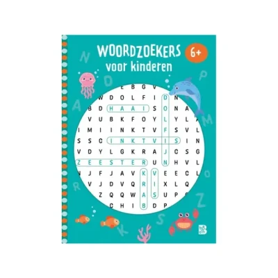 Afbeelding van Woordzoekers voor kinderen 6+