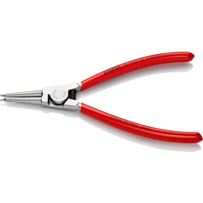 Image de KNIPEX 46 13 A2 pince à circlips pour bagues extérieures sur arbres plastifiés chromé 180 mm