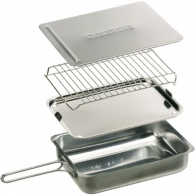 Afbeelding van Camerons Rookoven RVS 28,5 x 17,5 7,5 cm