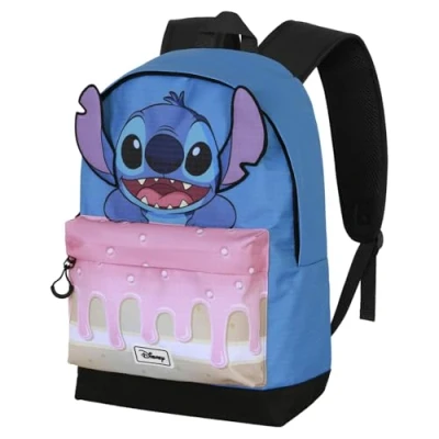 Afbeelding van Disney Lilo &amp; Stitch Rugzak Blauw Cake 31 x 44 18 CM