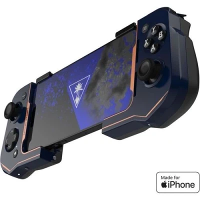 Image de Manette de jeu sans fil Atom Bleu Cobalt Pour mobile iOS