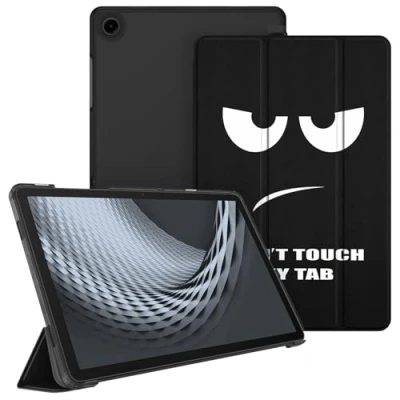 Afbeelding van Fintie Ultradunne beschermhoes voor Samsung Galaxy Tab A9 Plus 11 inch 2023, doorschijnende achterkant met automatische slaap/waakfunctie A9+ tablet, SM X210/X216/X218, Don&#039;t
