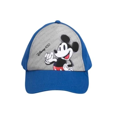 Afbeelding van Disney Mickey Mouse baseballpet voor jongens, baseballpet, verstelbare zonwering, blauw/grijs, blauw, grijs, één maat, Blauw/Grijs