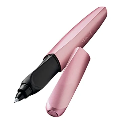 Afbeelding van Pelikan 00806305 Twist universele rollerpen voor rechts en linkshandigen, Rose Girly (lichtroze)
