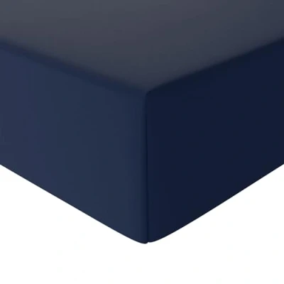 Afbeelding van Amazon Basics Microvezel hoeslaken, marineblauw, 90 x 190 30