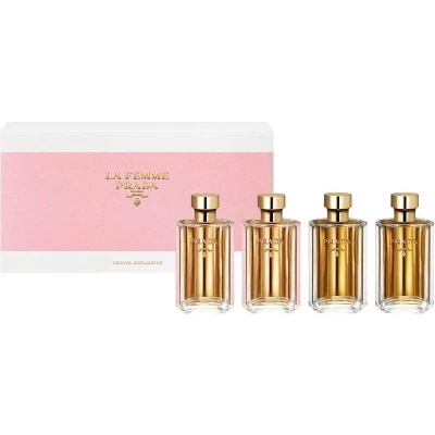 Afbeelding van Prada La Femme Miniaturen Giftset 2x 9 ml + L’Eau EDP