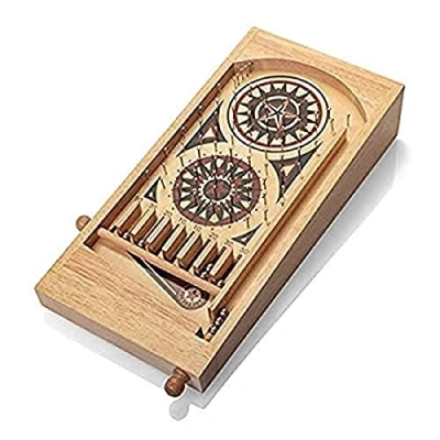 Image de Tobar 13092 Jeu D&#039;Action Et De Réflexe Flipper En Bois