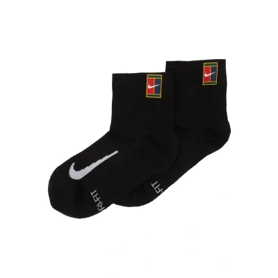 Afbeelding van Nike Performance Court Multiplier MAX 2 PACK Sportsokken, Maat: 38 42, Black
