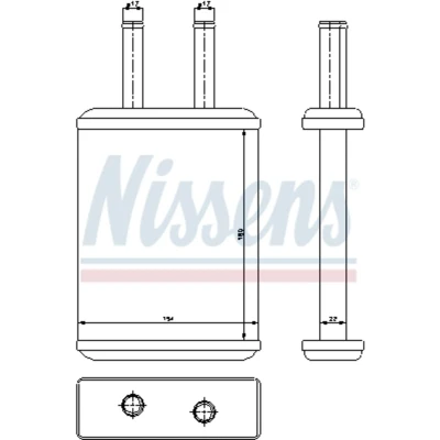 Afbeelding van Nissens Kachelradiateur 77524