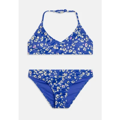 Afbeelding van Roxy Shadow Floral Brasic Bikini voor kinderen, Maat: 128, Blue