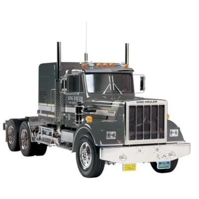 Afbeelding van Tamiya 56336 King Hauler Black Edition 1:14 Elektro RC truck Bouwpakket Gelakt